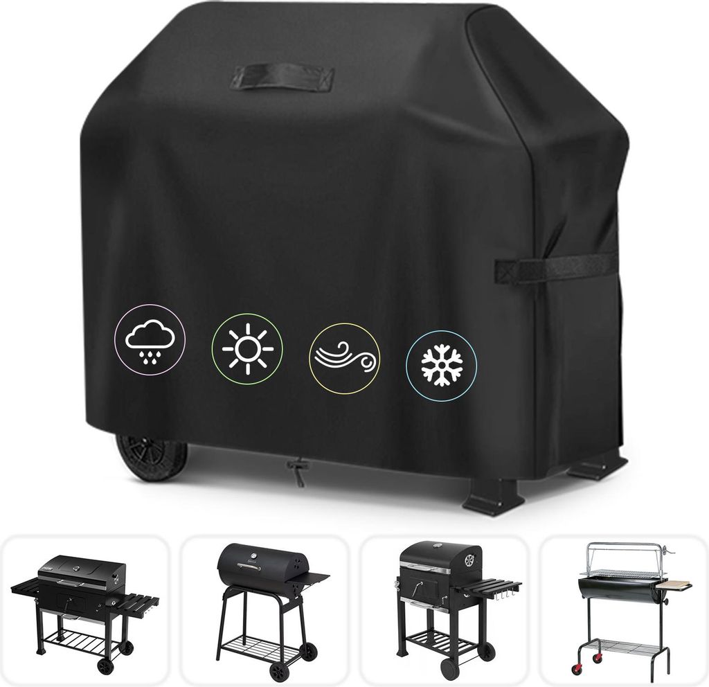 King Do Way BBQ Abdeckung 183 × 66 × 130 cm – Wasserdichte Produktbild 