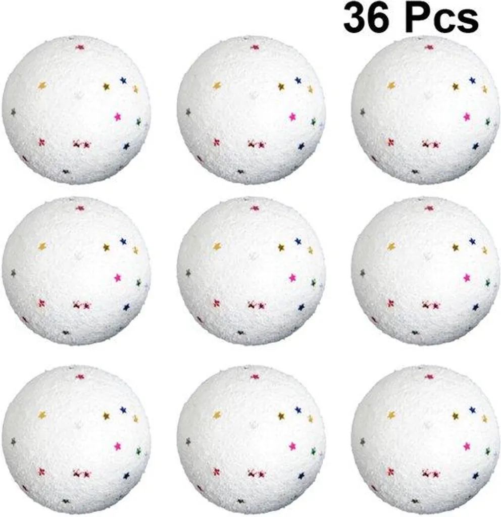 Boules de Noël résistantes : pack de 36 suspensions pour famille et DIY