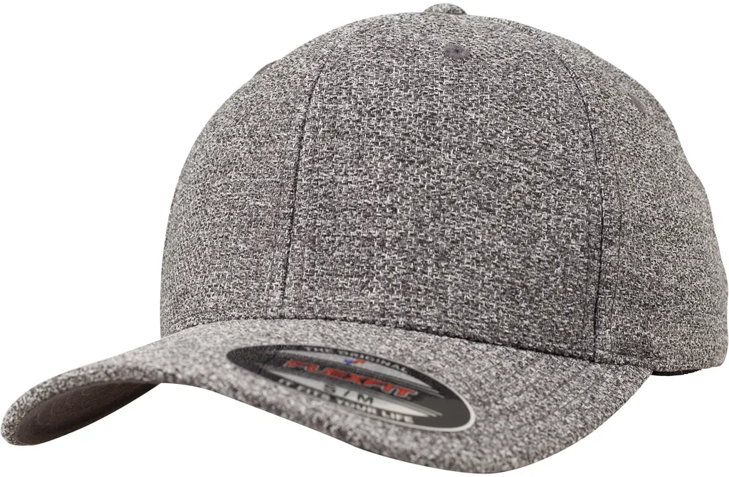 Flexfit 6355 Melange Cap Dark Grey - Cappello Trekking e Outdoor