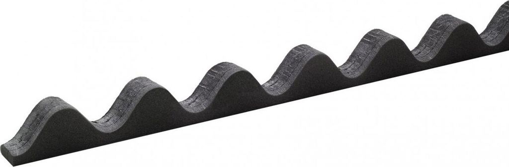 Onduline Dichtstreifen 95/38 100 cm schwarz Produktbild 1