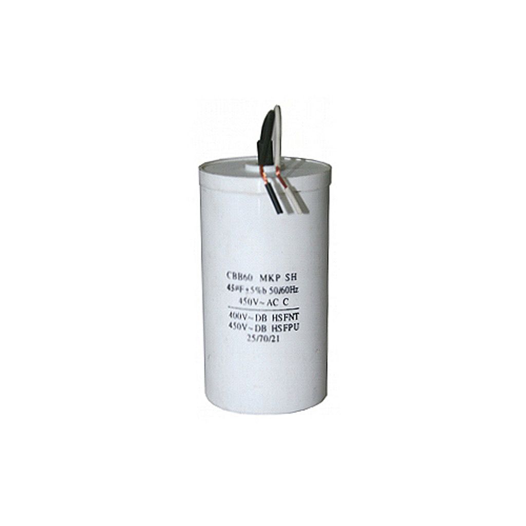 LESCHA ATIKA Ersatzteil | Kondensator 45μF für Holzspalter ASP 5,5 / ASP 6-1050 / ASP 6N / SPL 6 / SPL 6 TP