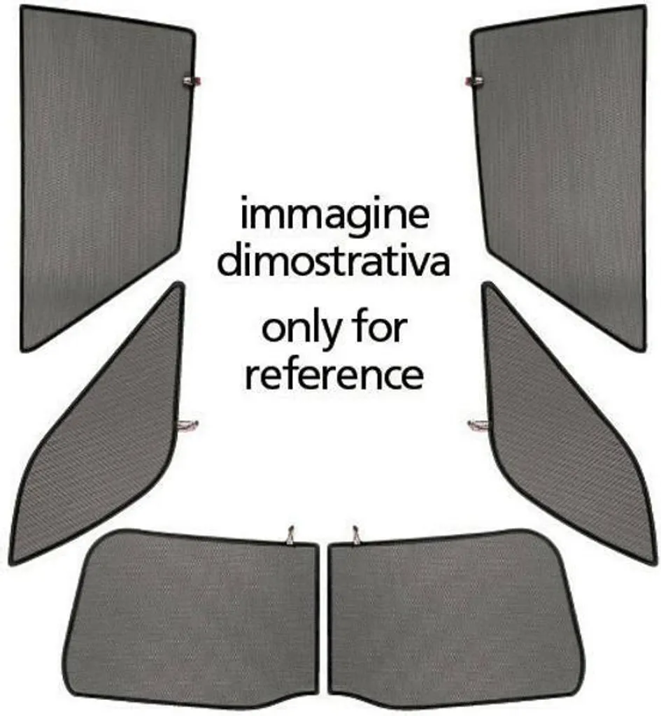 Accessori VW Touran 09/15: Set Tendine Privacy Oscuranti Elite