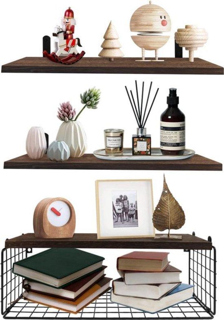 Holz Wandplatte - Vintage Design - Ideal für Badezimmer oder Küche