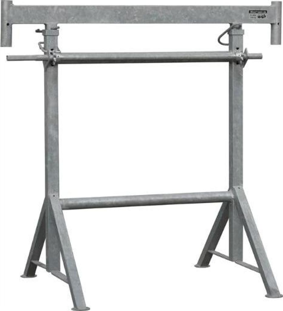 Schake Kurbel–Gerüstbock K1200, verzinkt, 1,20-1,95m