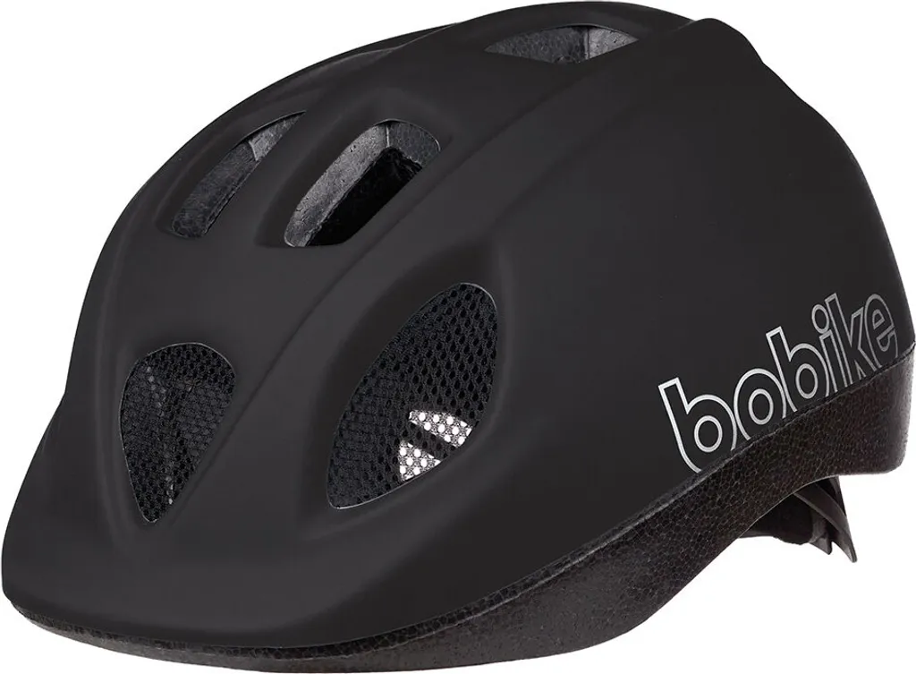 Casque vélo junior Bobike Go Noir S - Protection cycliste enfant 52-56cm