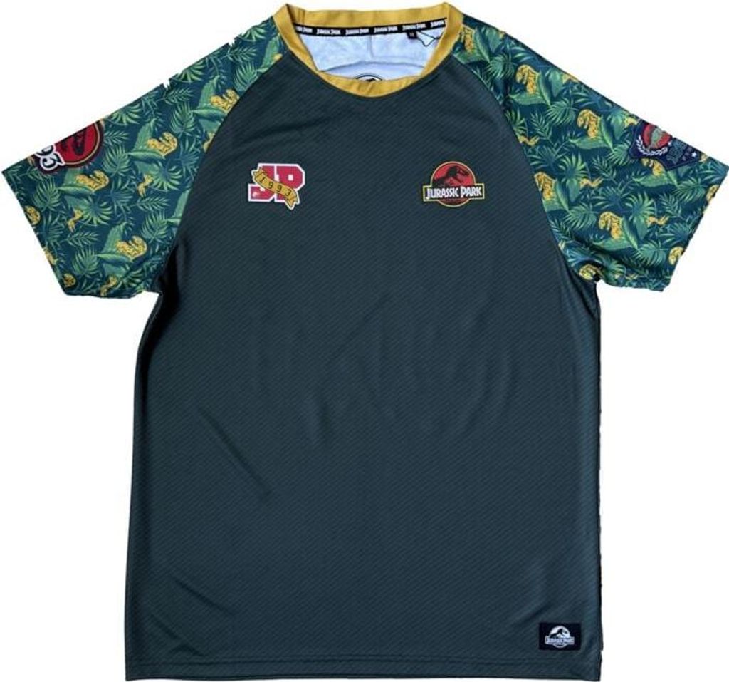 Jurassic Park Trikot Herren 93 - Soccer Jersey multicolor S