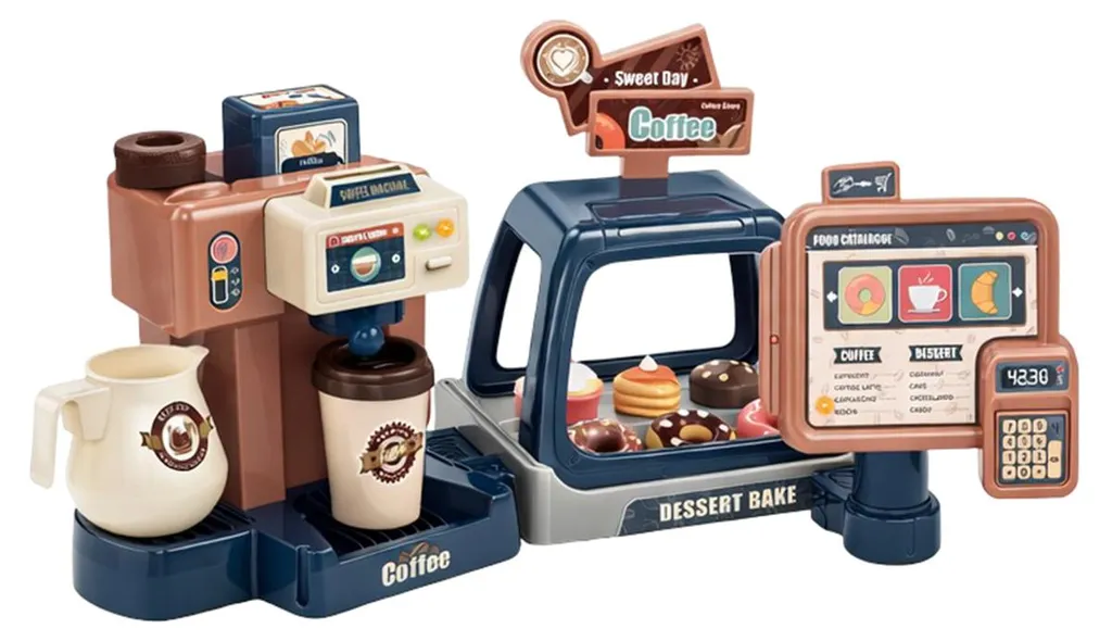 Set Café TechKidz 41 Pièces : Le Jouet d'Imitation Anti-Écran pour Enfant
