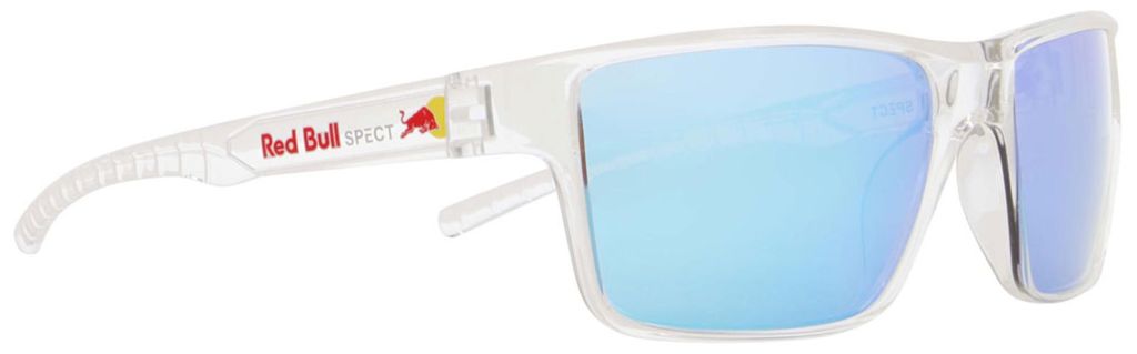 RED BULL SPECT EYEWEAR CHASE-03P/Sonnenbrille - shiny x’tal/blue mirror shiny x’tal/blue mirror