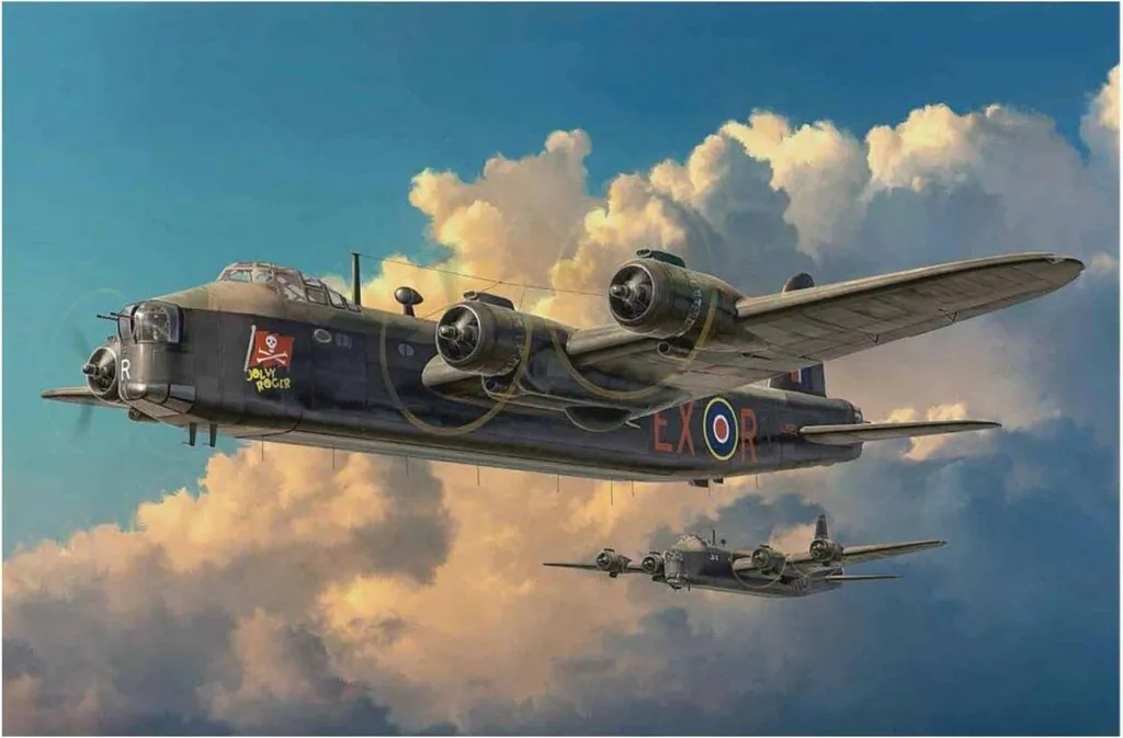 Maquette à monter Stirling Mk.III Kit avion 1462 Echelle 1/72 Seconde Guerre Mondiale