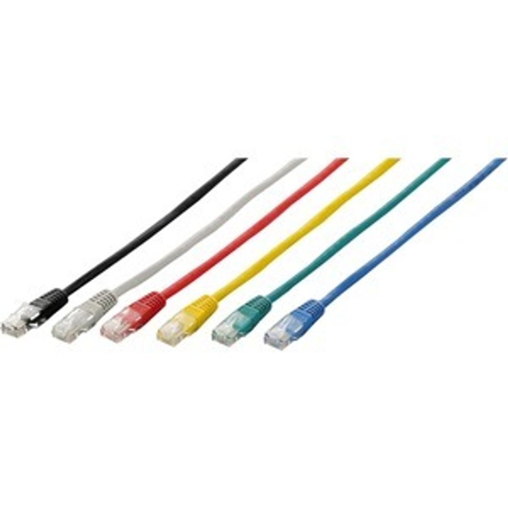 Equip Patchkabel Cat6 U/UTP 2xRJ45 10.00m beige Polybeutel