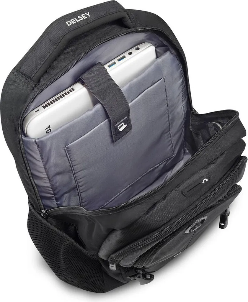 Sac à dos de loisirs Navigator DELSEY - Sac à dos informatique 29L Noir - 5