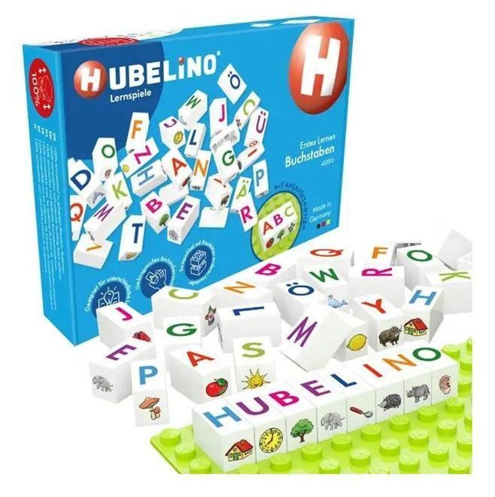 Hubelino Lernspiel Erstes Lernen Buchstaben Produktbild 