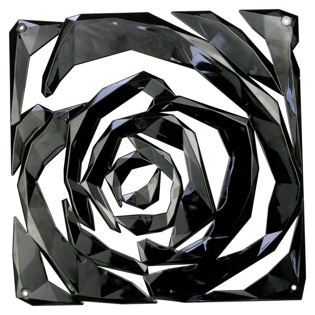 Raumteiler Dekoelement mit Rosenmotiv