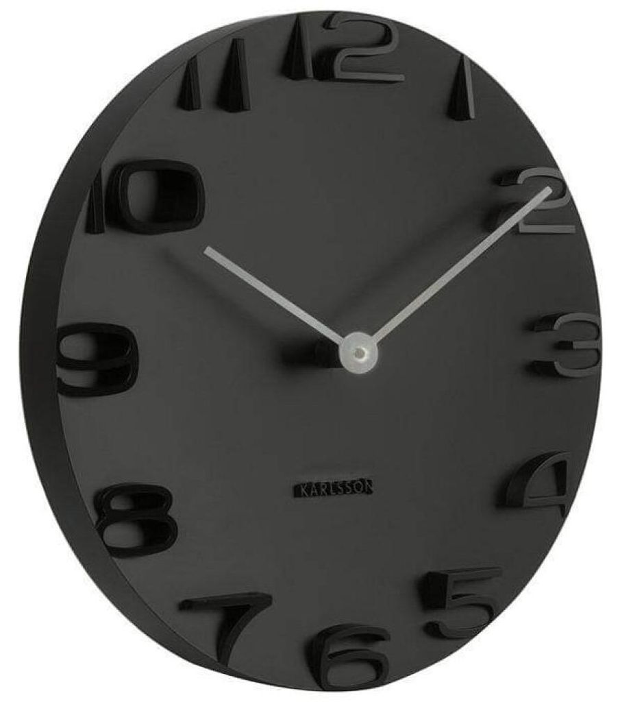 Zegar ścienny EDGE, Ø 42 cm Zdjęcie produktu 