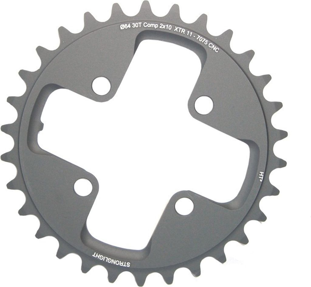 Stronglight Kettenblatt HT3 schw 2X10 XTR FCM980 64 MM 28 Z