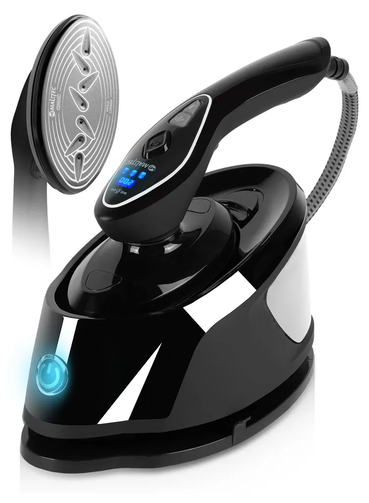 Station de repassage Maltec SteamCare 2500W : Vapeur 35g/min et 600ml