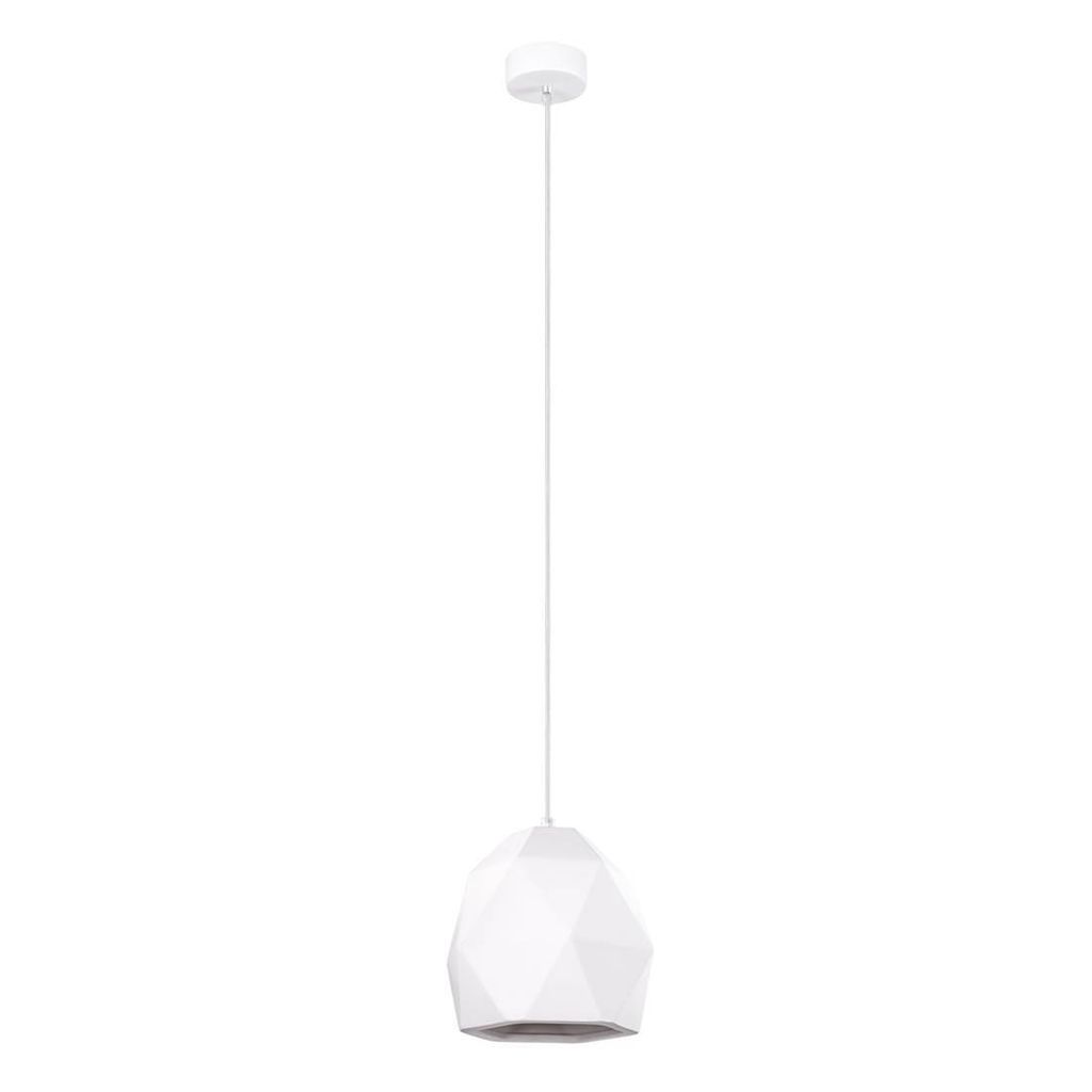Lampa wisząca MINT biała 1xE27x15W ceramika / gips Zdjęcie produktu 