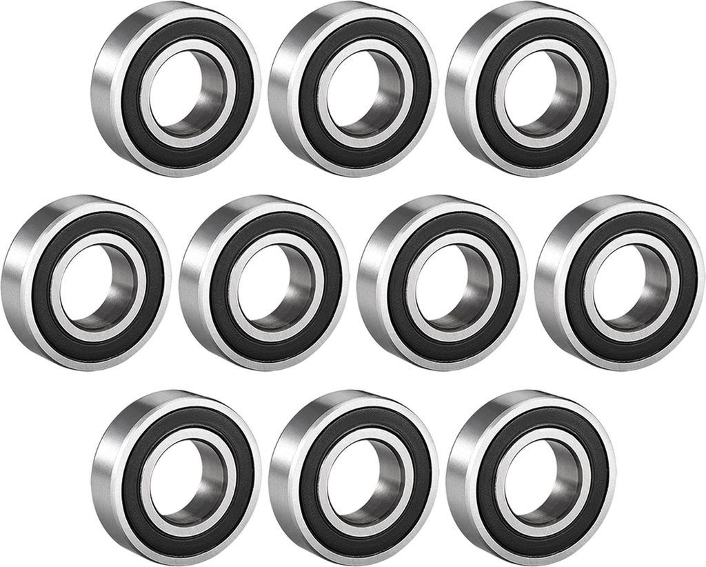 10Stk.6003-2RS Kugellager doppelt abgedichtet 17mmx35mmx10mm Hartstahl Z1