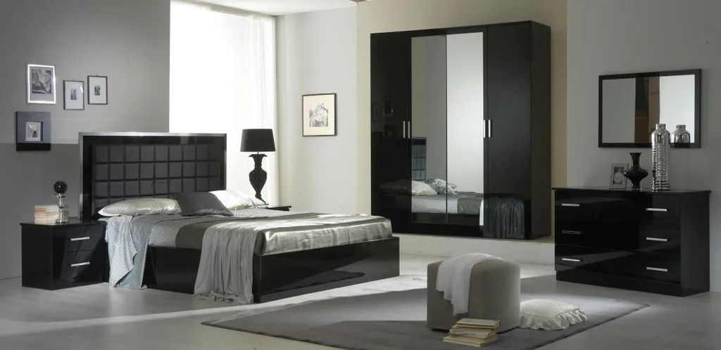 Miroir Mural Bois 90x60cm - Déco Miroir Classique XXL pour Salon