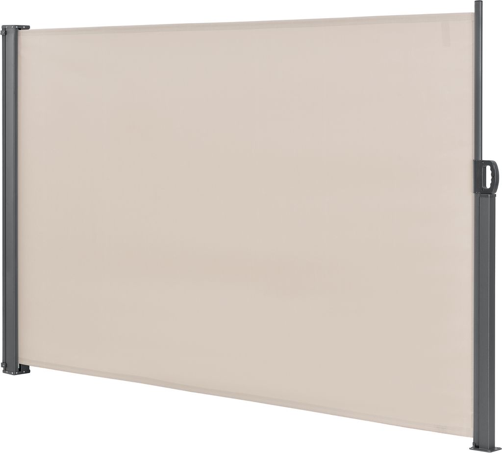 Seitenmarkise 160x300cm beige Sichtschutz Markise Sonnen- & Produktbild 
