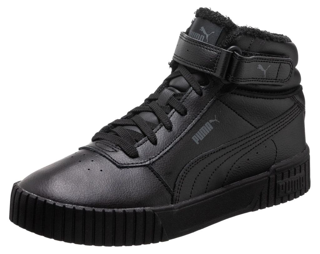 Puma - Damen Sneaker "Carina 2.0", Ökologisches Leder PP6776 (38,5 EU) (Schwarz)
