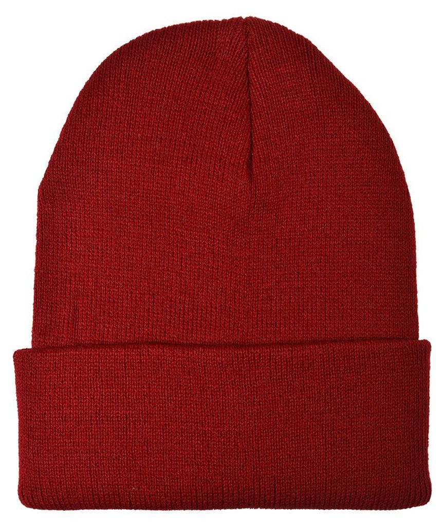 Clayre & Eef Mütze Damen Rot Acryl