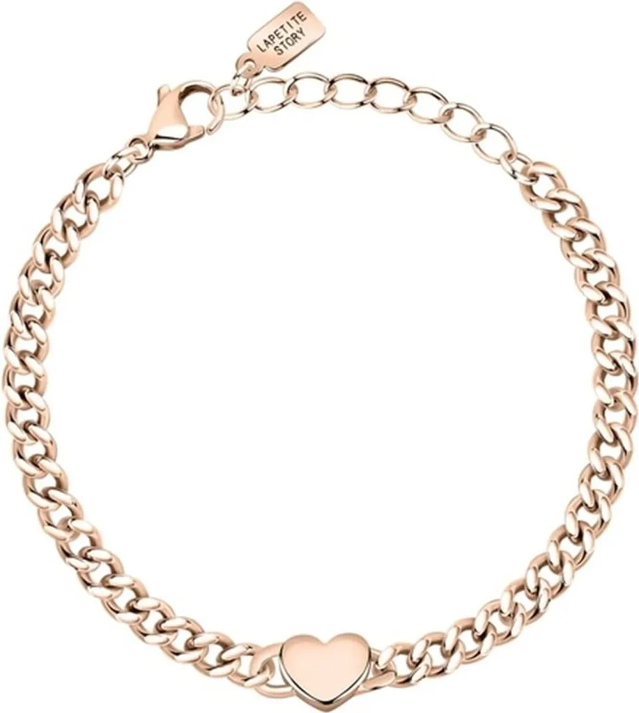 Ideale Regalo Donna: Bracciale La Petite Story LPS05ASD37 Cuore Acciaio