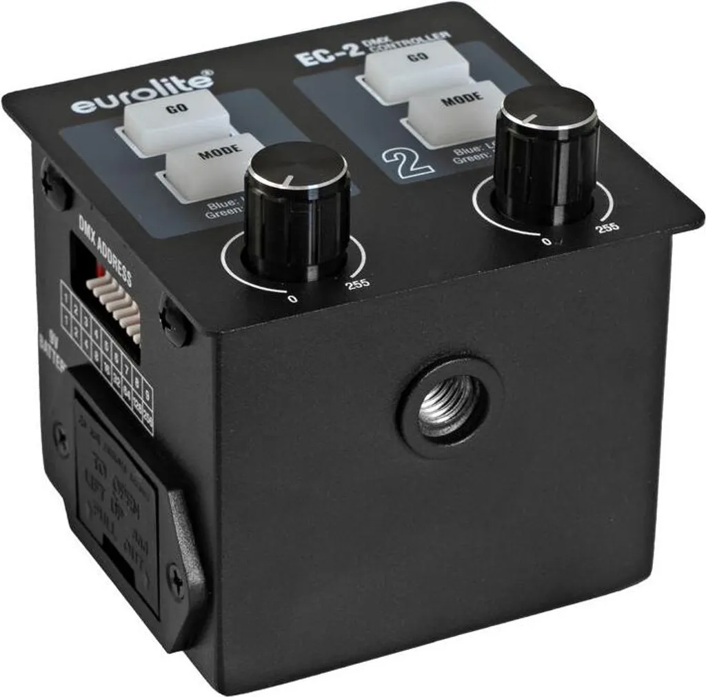 Contrôleur DMX Eurolite EC-2 Interface de gestion lumière pour scène