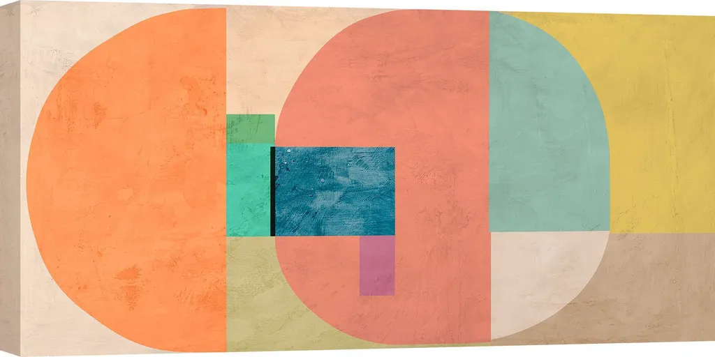 Déco Murale Colorée 70x35 cm : Réveillez vos Murs Blancs Ternes