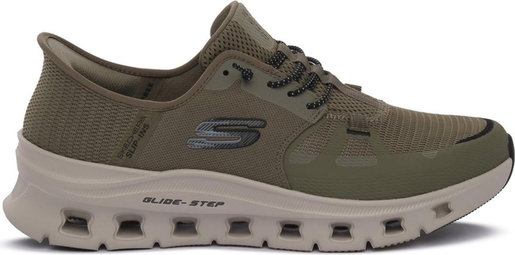 Skechers Sneakers 232930-OLBK in Olive Mesh/Hotmelt/Black Obrázek produktu 