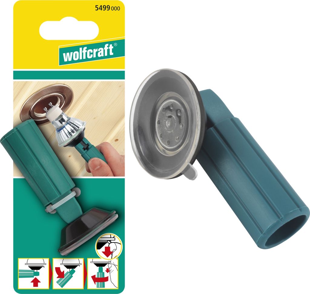 wolfcraft 1 przyssawka do iluminatora Zdjęcie produktu 