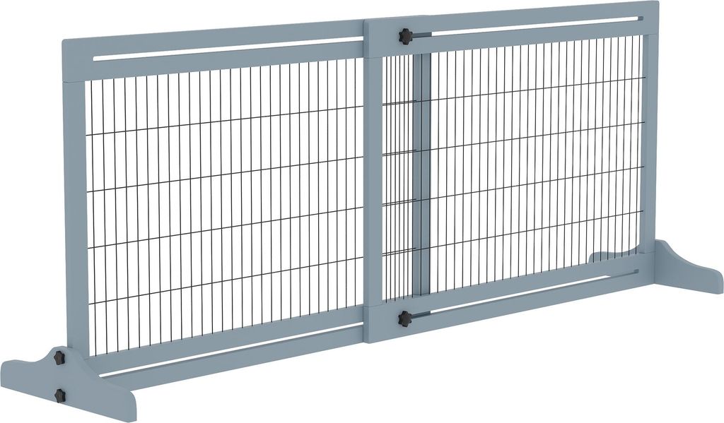 PawHut Barrière de sécurité pour chien extensible barrière Image du produit 