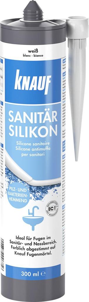 Knauf Sanitär Silikon weiß 300 ml