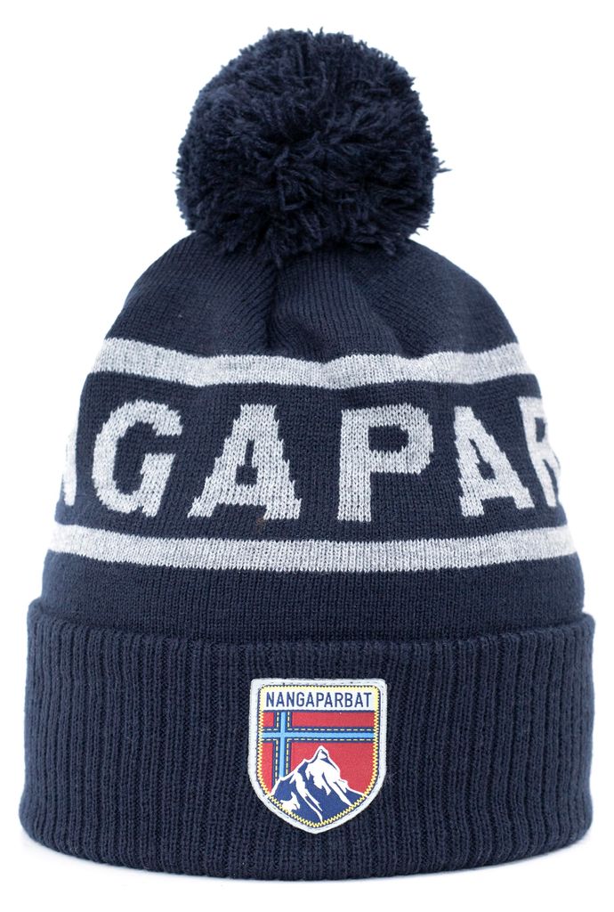 Nangaparbat Bommel Beanie, navy
