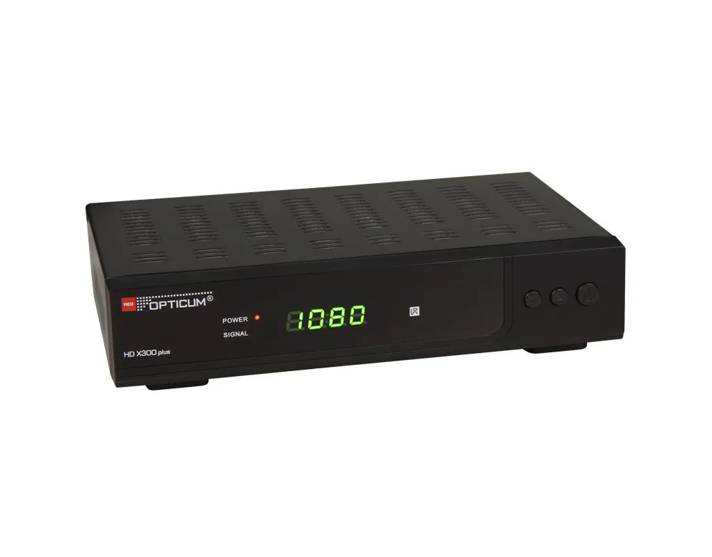 Décodeur Satellite HD Opticum AX300 compact pour chaînes TV gratuites