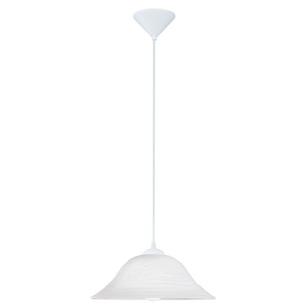 Eglo 90978 ALBANY E27 Hängeleuchte Ø350mm Weiss