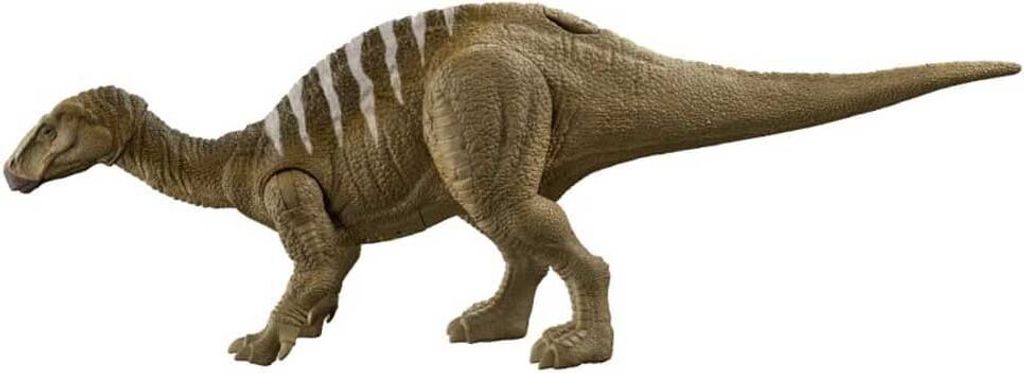 Jurassic World Dominion Roar Stikes Iguanodon-figur Grün  Produktbild 