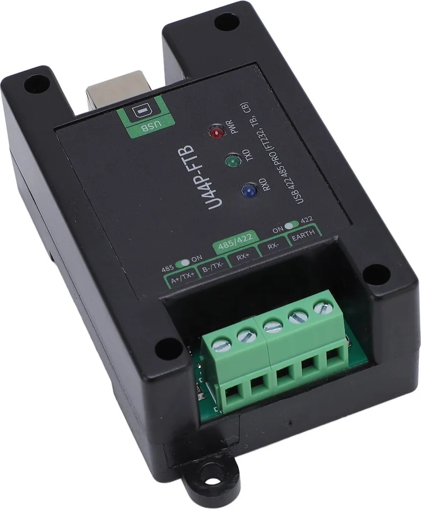 Module USB vers RS422 RS485 PRO avec Rail DIN et Interface DB9 Mâle B - 2