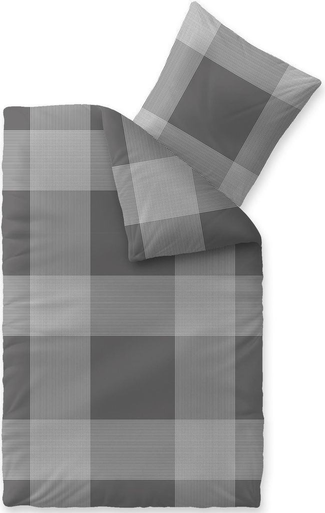 Touchme Bettwäsche 135x200 Stine Baumwolle Biber Reißverschluss