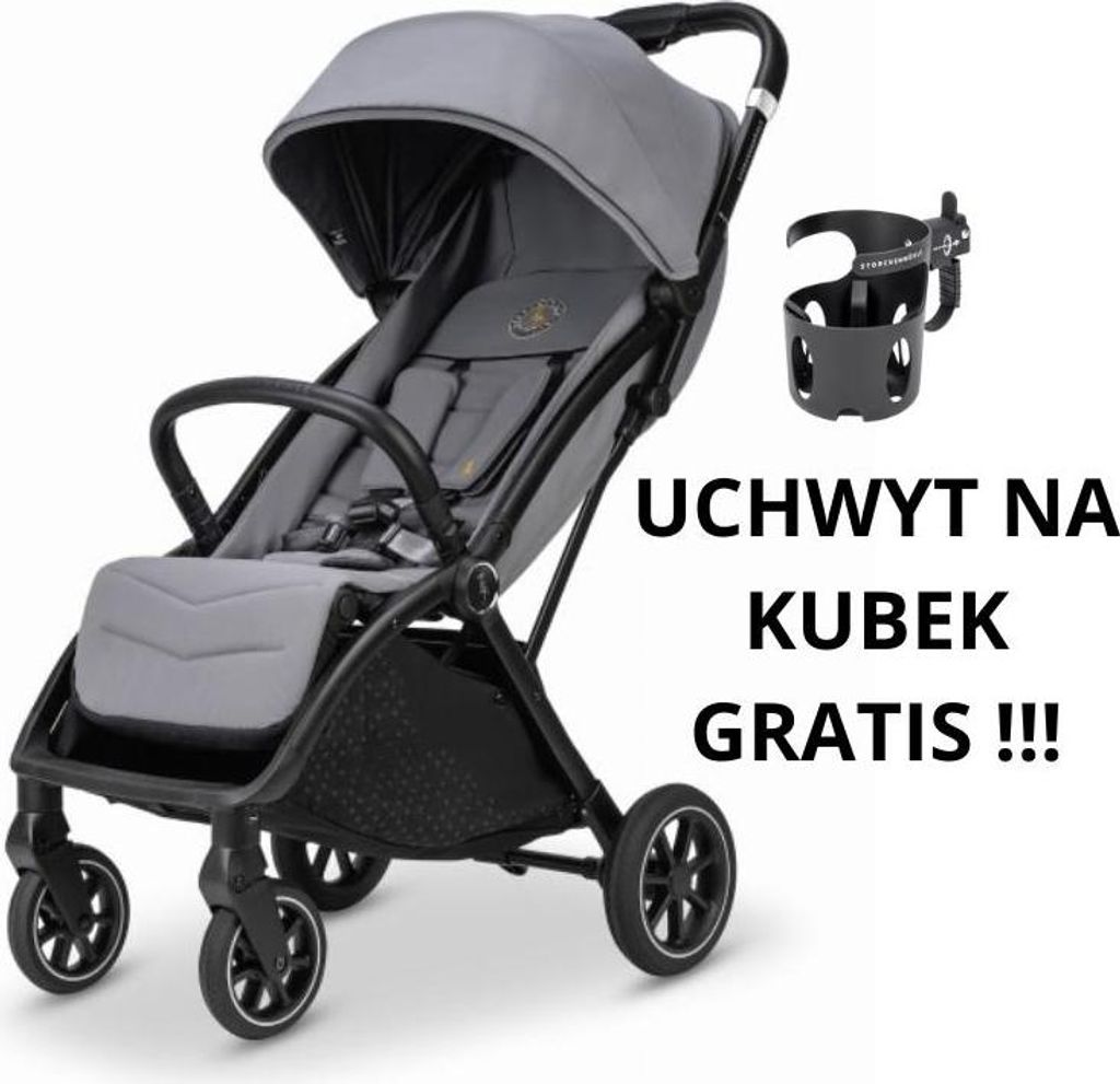 Storchenmuhle NIKO: passeggino Asphalt Immagine del prodotto 