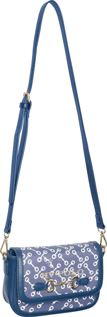 Sac à main chic HV POLO Mini Cecile Bit bleu marine pour vos sorties