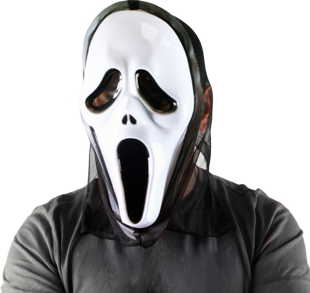 Strašidelná maska „Scream“ pre dospelých Obrázok produktu 