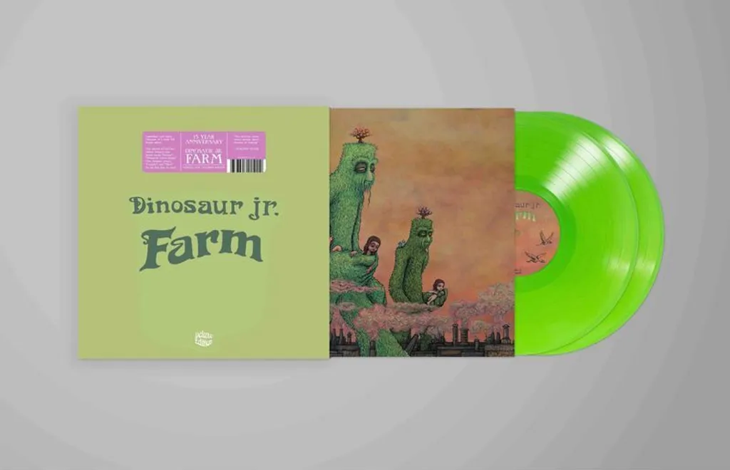 Dinosaur Jr Farm Vinyle Edition 15ème Anniversaire Neuf Lime Green LP