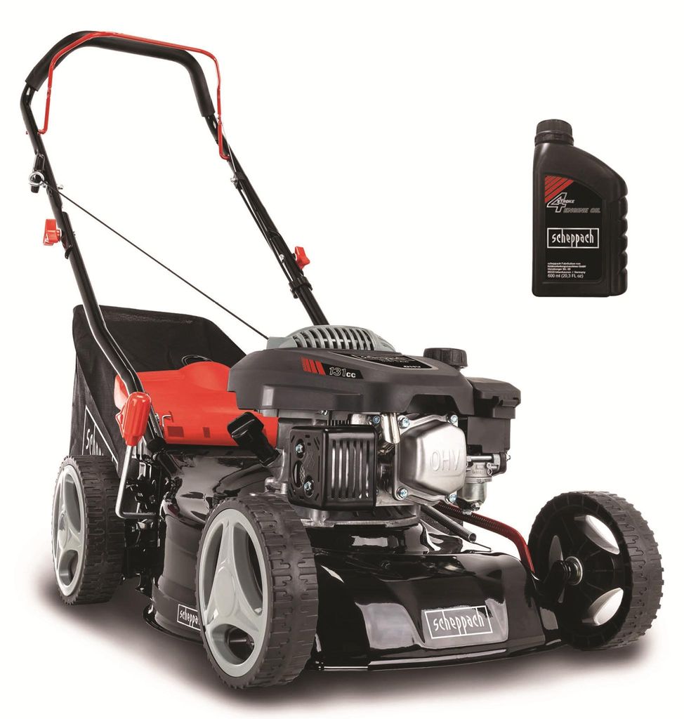 Scheppach Benzin-Rasenmäher RM420 | 3,3 PS | 42 cm | 45 L | Produktbild 