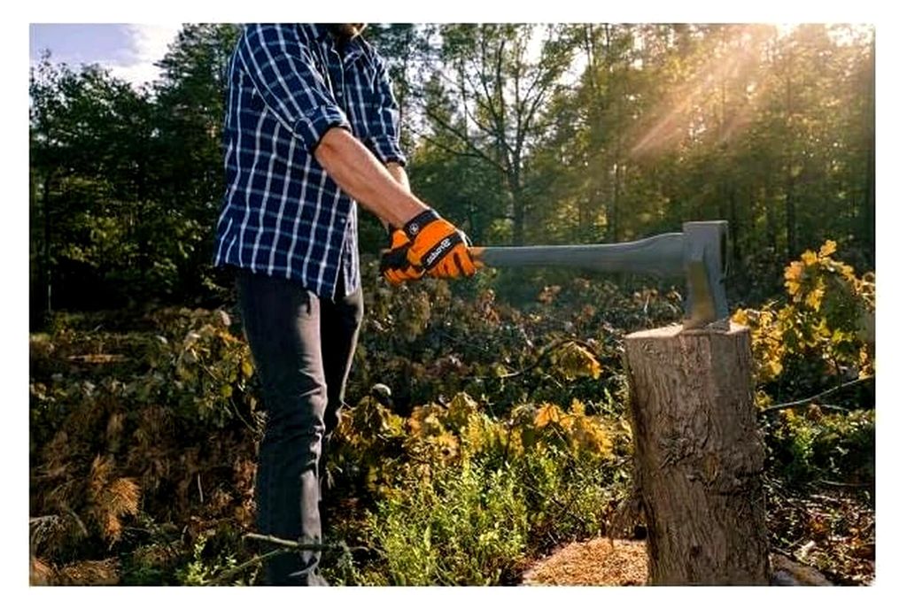 Spaltaxt Universalaxt Spalthammer Gartenaxt 1000g