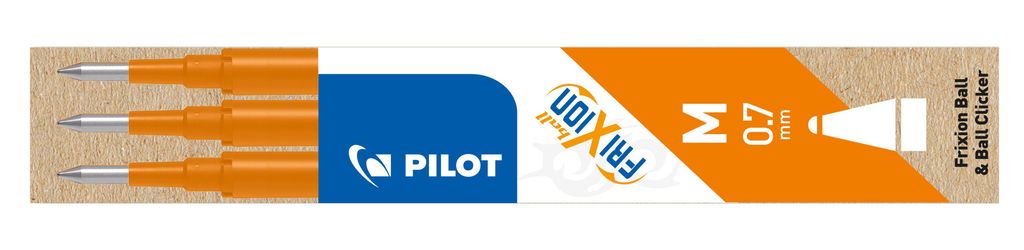 Pilot BLS-FR7-O-S3 Recharge rouleau encreur FriXion BLS-FR7 Image du produit 