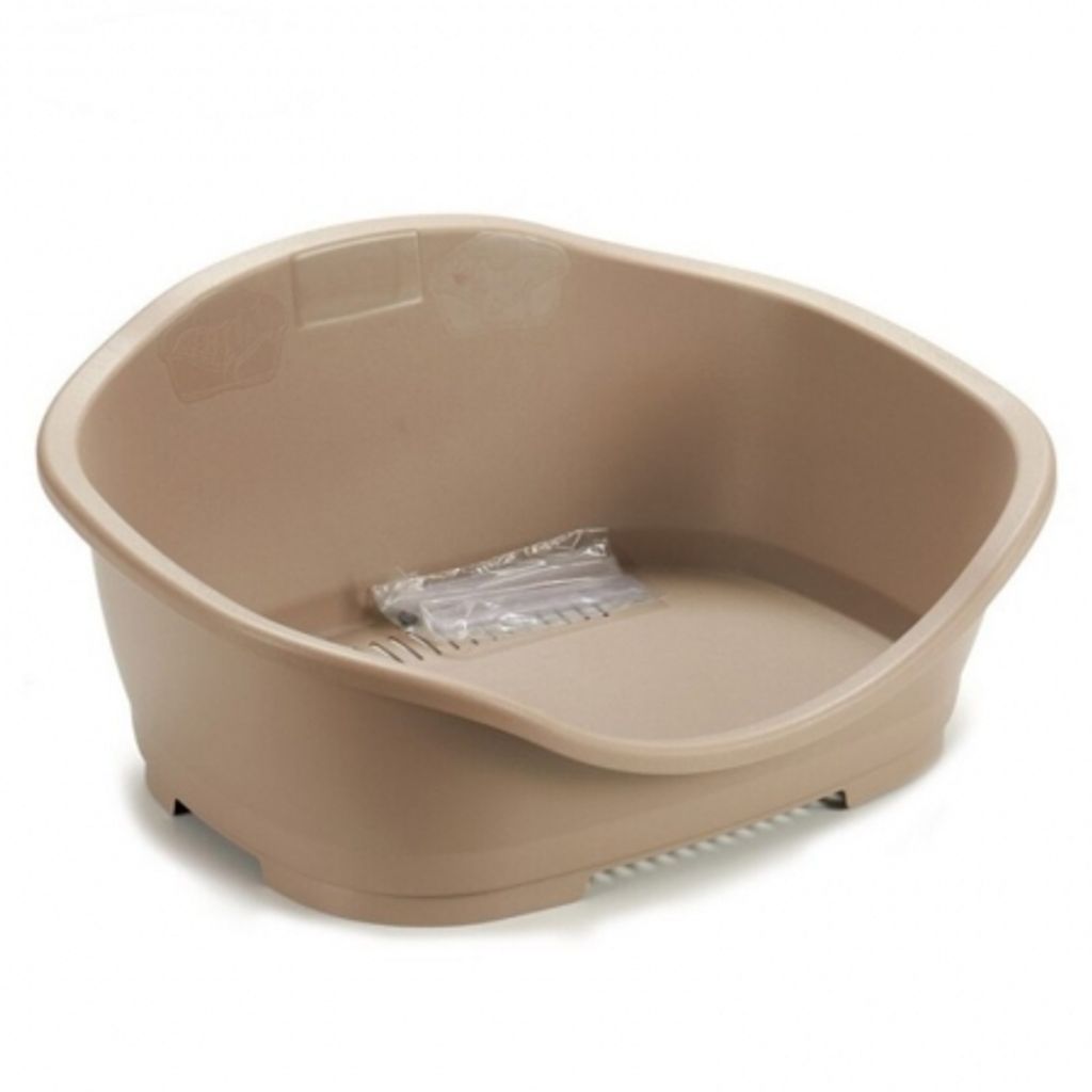 Stefanplast pelech pre psov béžový plast (42 x 24 x 56 cm) Obrázok produktu 