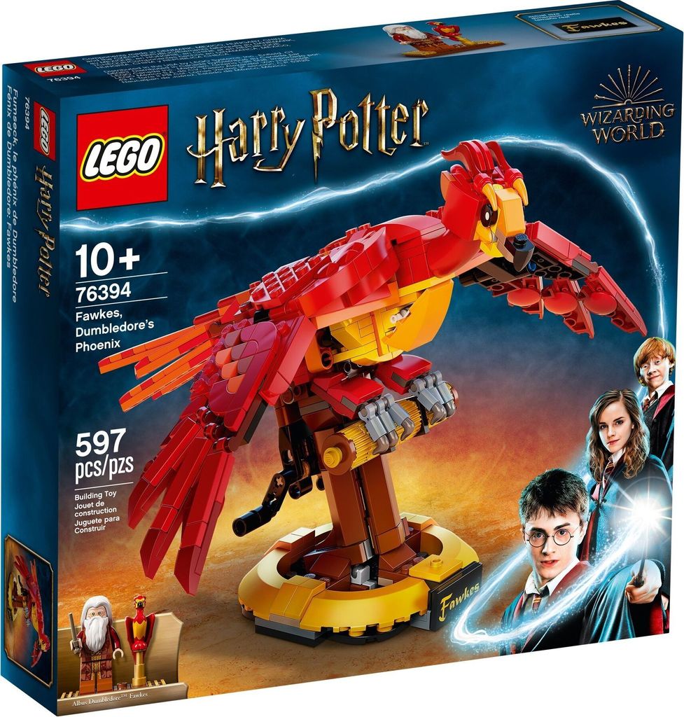 LEGO 76394 Harry Potter Fawkes, Brumbálův fénix, Obrázek produktu 