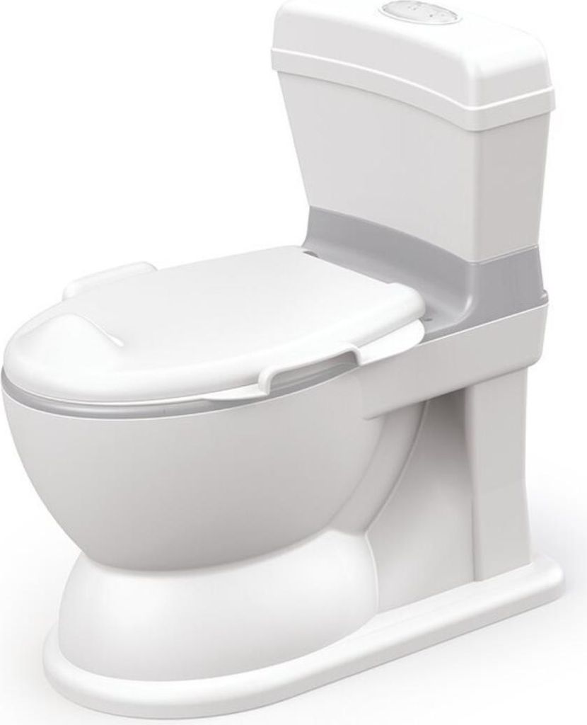 NAIZY – Siège De Toilette Enfant Antidérapant Avec Poignées Et Protection Anti-éclaboussures – Pour 1 à 8 Ans – Blanc
