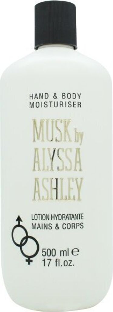 Alyssa Ashley Musk krem nawilżający do rąk i ciała 500ml Zdjęcie produktu 